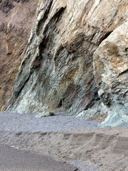 Colorful rock striations 2
