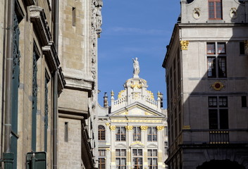 Fototapeta na wymiar Rue de Bruxelles, Belgique