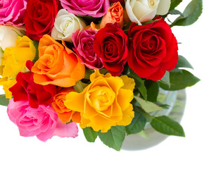 bouquet of fresh roses