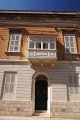Obraz premium façade de maison dans Sliema