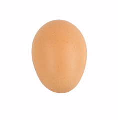 Eggs isolated on white background