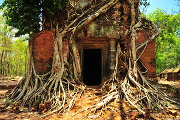 Obraz premium Angkor Temple of Koh Ker in Cambodia