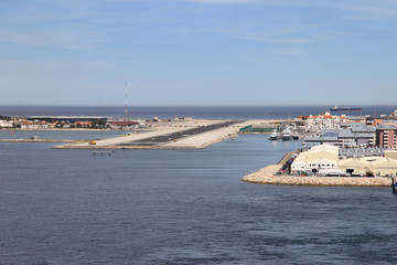 Gibraltar Airport and runway