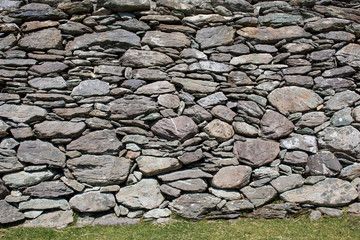 Hintergrund – irische Natursteinmauer