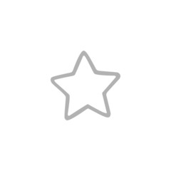 Simple icon star.