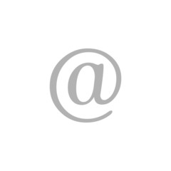 Simple icon e-mail symbol