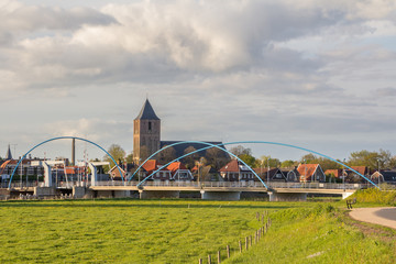 Fototapeta premium Cityscape Dalfsen in Overijssel, Holland