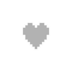 Abstract heart icon.