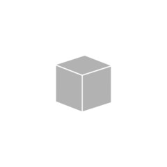 Simple icon cube.