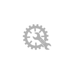 Simple Setup icon in the form of gears and wrench.