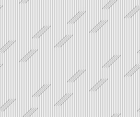 Black and white geometric seamless pattern modern stylish.