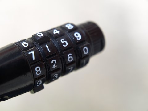 Zahlenschloss, Code, Password