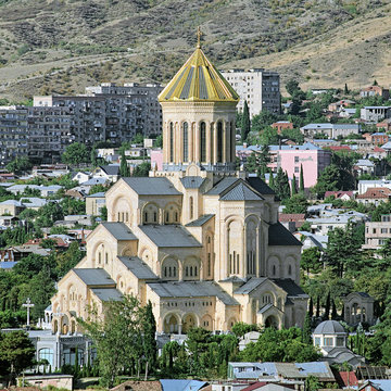 Holy Trinity Cathedral Of Tbilisi, Georgia