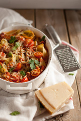  conchiglioni with artichokes