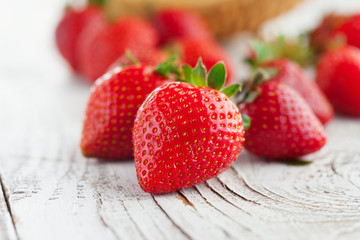 Fresh strawberries