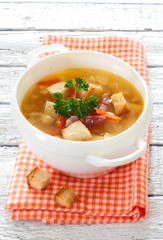 Peas soup