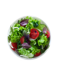Fresh vegetable salad