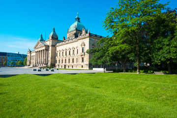 Fototapeta premium Leipzig Bundesverwaltungsgericht