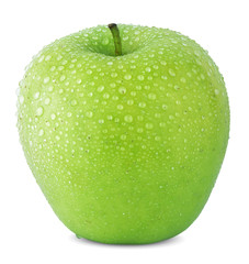 Ripe green apples