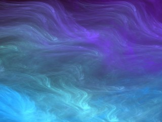 Abstract shapes made of fractal textures.