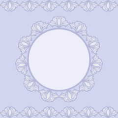 vintage background with vintage border