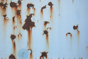 Rusted metal surface