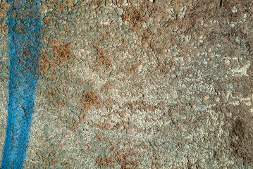 chipped paint on an old wooden wall texture background