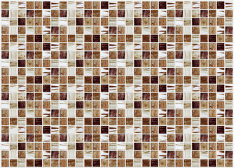 small colored decorative tiles, mosaic