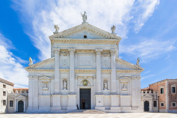 Obraz premium Facade of the church of San Giorgio Maggiore