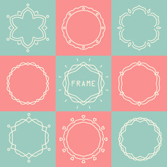 line frames set