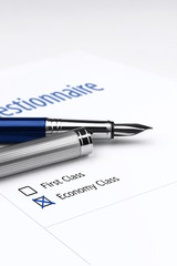 Quiestionnaire about travel