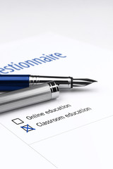 Quiestionnaire about education