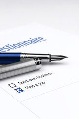 Quiestionnaire about job