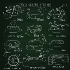 car wash chalk