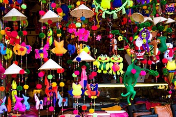 Handcrafted lanterns in ancient town Hoi An, Vietnam