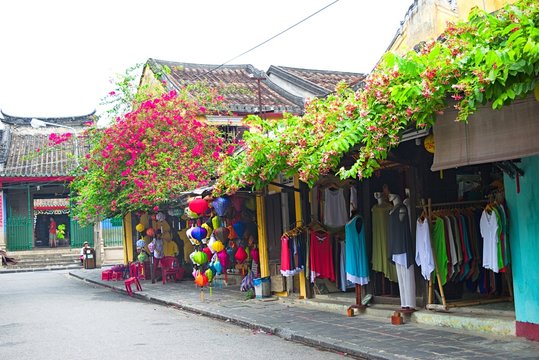Hoi An Ancient Town in early morning sunshine