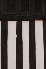Fototapeta premium Timber cottage wall closeup