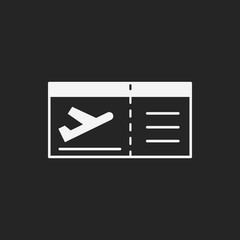 air ticket icon