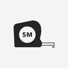Measuring tape icon
