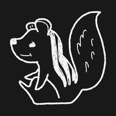 Squirrel doodle