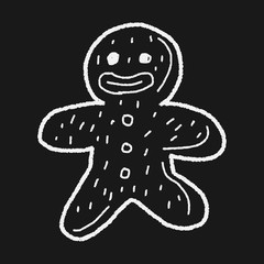 Gingerbread Man doodle