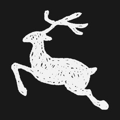 reindeer doodle