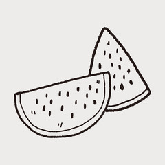 watermelon doodle