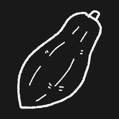 papaya doodle