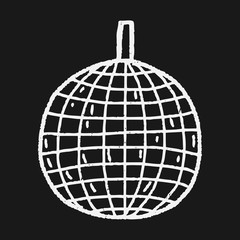 disco ball doodle