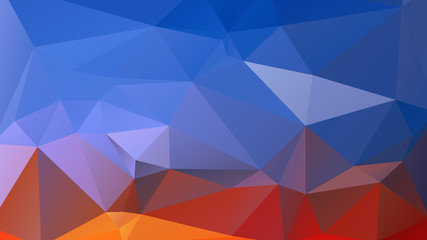 Obraz premium Colorful polygon