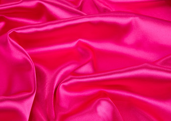 Pink silk texture cloth.