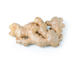 ginger on white background