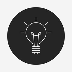 idea line icon