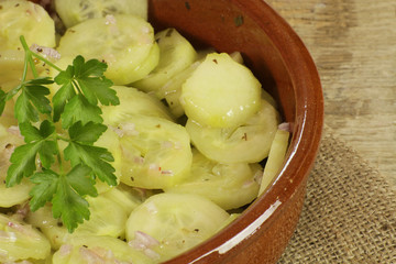 concombres à la vinaigrette 10052015